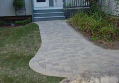 Paver Brick Custom Walkways Installations